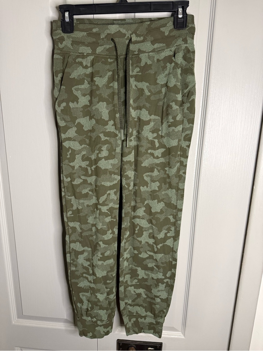lululemon athletica Green Camo Track Joggers
